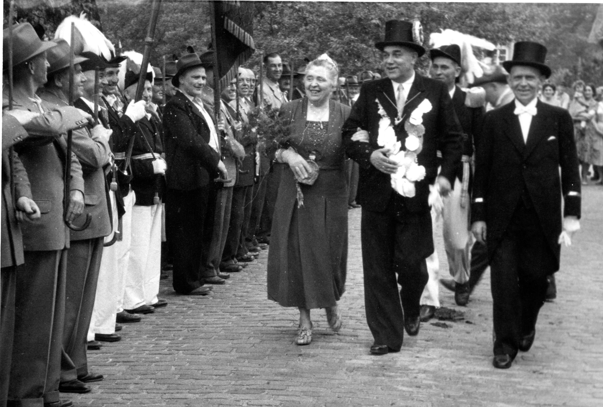 Königspaar 1956 - Josef und Regina Heydt